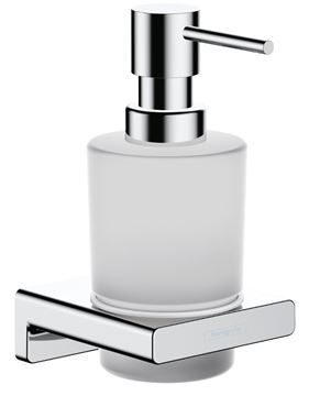 HANSGROHE ADDSTORIS dávkovač tekutého mýdla, sklo, chrom