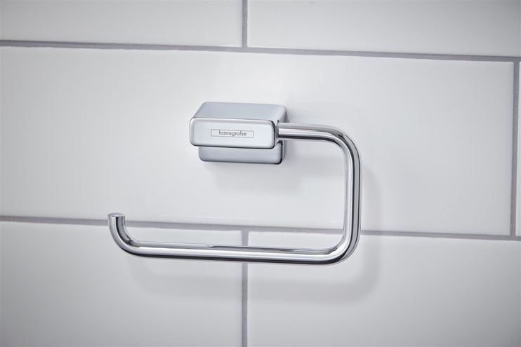 HANSGROHE ADDSTORIS držák na toaletní papíru, nástěnný, chrom 41771000 Obrázek - fotka