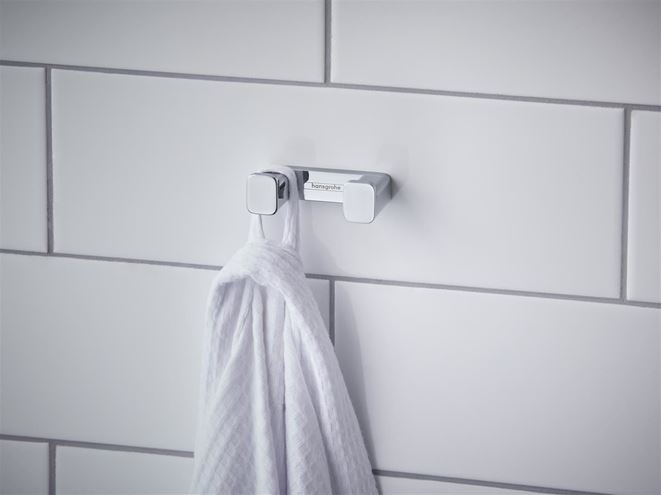 HANSGROHE ADDSTORIS dvojháček na ručníky, chrom 41755000 Obrázek - fotka
