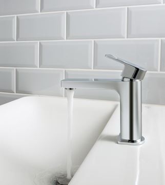 IDEAL STANDARD EDGE SLIM umyvadlová stojánková baterie, chrom A7103AA Obrázek - fotka