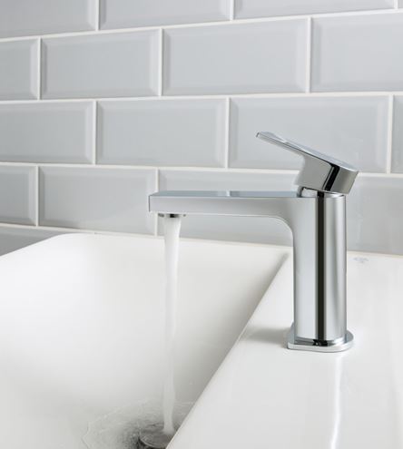 IDEAL STANDARD EDGE SLIM umyvadlová stojánková baterie, chrom A7103AA Obrázek - fotka