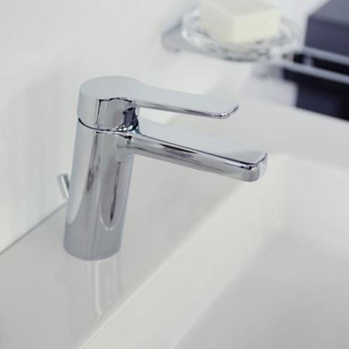 KEUCO MOLL umyvadlová stojánková baterie, s odtokovou soupravou, chrom 52702010000 Obrázek - fotka