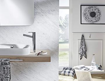 HANSA DESIGNO STYLE umyvadlová stojánková baterie, chrom 51692283 Obrázek - fotka