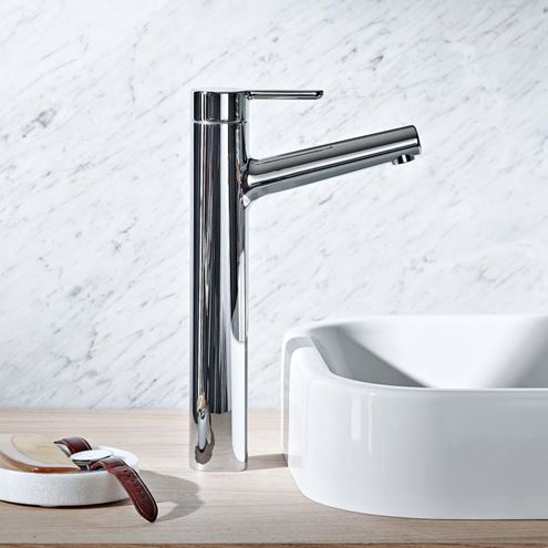 HANSA DESIGNO STYLE umyvadlová stojánková baterie, chrom 51692283 Obrázek - fotka