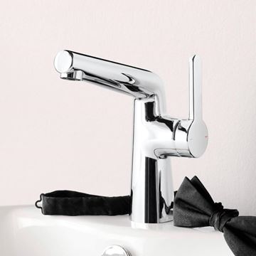 HANSA DESIGNO umyvadlová stojánková baterie, chrom 51922283 Obrázek - fotka