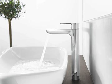 HANSA LIGNA umyvadlová stojánková baterie, chrom 06032203 Obrázek - fotka