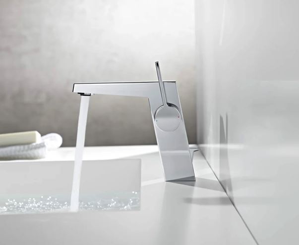 HANSA LOFT umyvadlová stojánková baterie, s odtokovou soupravou, chrom 57552203 Obrázek - fotka