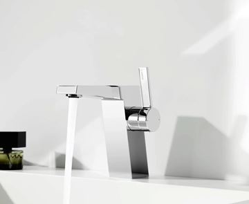 HANSA LOFT umyvadlová stojánková baterie, s odtokovou soupravou, chrom 57552203 Obrázek - fotka