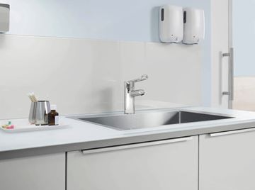 HANSA MEDIPRO umyvadlová stojánková baterie, chrom 01622195 Obrázek - fotka