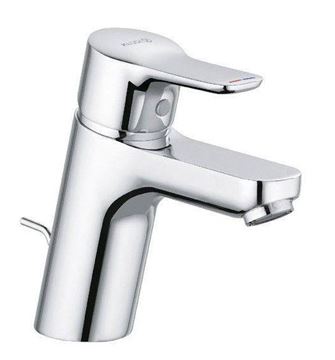 KLUDI PURE&EASY umyvadlová stojánková baterie, s odtokovou soupravou, chrom