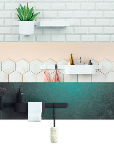 HANSGROHE WALLSTORIS 3JET sprchová souprava 3-dílná, ruční sprcha 105 mm, 3 proudy, tyč, hadice, EcoSmart, matná bílá 24291700 Obrázek - fotka