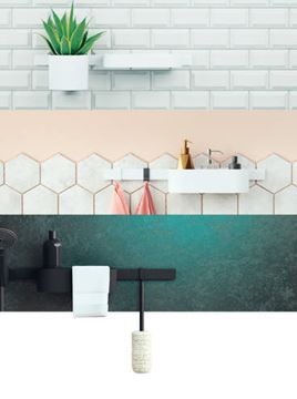 HANSGROHE WALLSTORIS 3JET sprchová souprava 3-dílná, ruční sprcha 105 mm, 3 proudy, tyč, hadice, EcoSmart, matná bílá 24291700 Obrázek - fotka