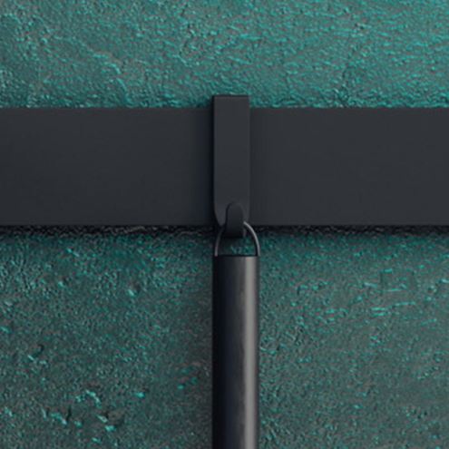 HANSGROHE WALLSTORIS háček na ručník, na lištu, matná černá 27929670 Obrázek - fotka