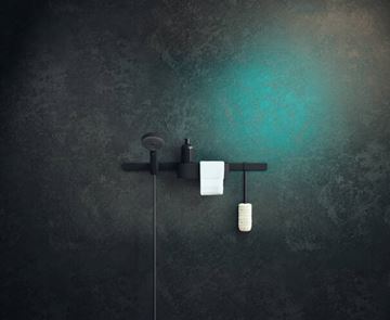 HANSGROHE WALLSTORIS háček na ručník, na lištu, matná černá 27929670 Obrázek - fotka