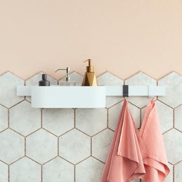 HANSGROHE WALLSTORIS nástěnná lišta 500 mm, matná bílá 27902700 Obrázek - fotka