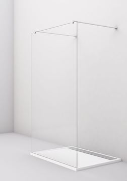 CONCEPT 200 CONFP stěna walk-in 150x200 cm, černá/čiré sklo CONFP1500607 Obrázek - fotka