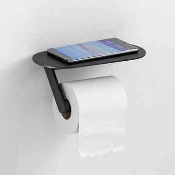 HANSGROHE WALLSTORIS sada doplňků pro WC, matná černá 27969670 Obrázek - fotka