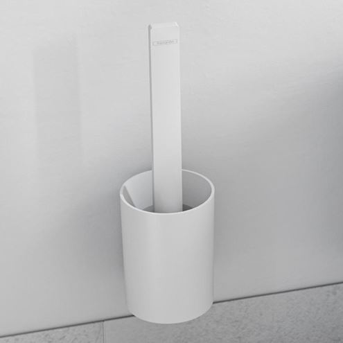 HANSGROHE WALLSTORIS sada doplňků pro WC, matná bílá 27969700 Obrázek - fotka