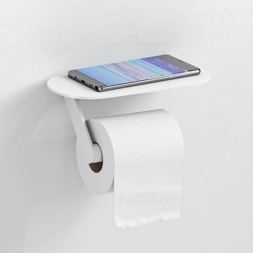 HANSGROHE WALLSTORIS sada doplňků pro WC, matná bílá 27969700 Obrázek - fotka