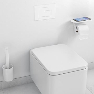 HANSGROHE WALLSTORIS sada doplňků pro WC, matná bílá 27969700 Obrázek - fotka