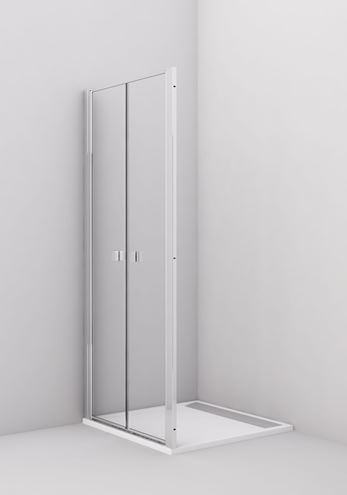 CONCEPT 200 sprchové dveře 100x200 cm, lítací, černá/čiré sklo CON21000607 Obrázek - fotka