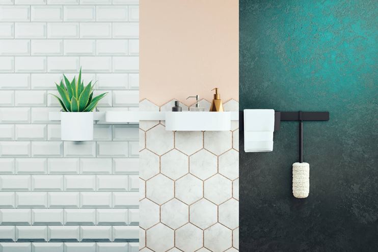 HANSGROHE WALLSTORIS police 250 mm, na lištu, bílá 27912700 Obrázek - fotka