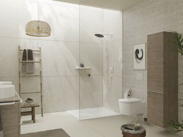 HANSGROHE WALLSTORIS police 250 mm, na lištu, bílá 27913700 Obrázek - fotka
