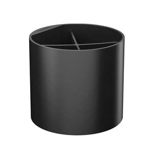 HANSGROHE WALLSTORIS nádobka, na lištu, matná černá
