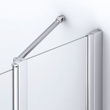 CONCEPT 200 rohová vzpěra 500 mm, matná černá RPC.06.500 Obrázek - fotka