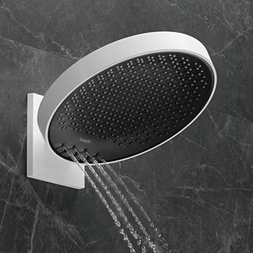 HANSGROHE RAINFINITY 360 3JET horní sprcha pr. 360 mm, 3 proudy, s ramenem, matná bílá 26234700 Obrázek - fotka