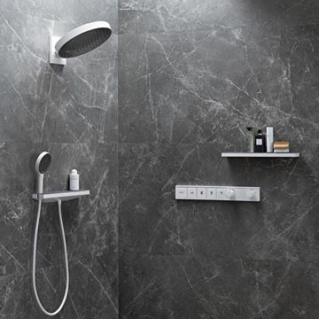 HANSGROHE RAINFINITY 360 3JET horní sprcha pr. 360 mm, 3 proudy, s ramenem, matná bílá 26234700 Obrázek - fotka