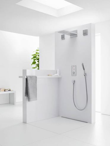 HANSGROHE RAINDANCE RAINFALL 180 2JET horní sprcha 445x214 mm, 2 proudy, chrom 28433000 Obrázek - fotka