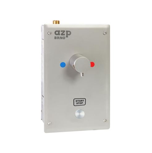 AZP BRNO sprchová elektronická termostatická piezo baterie, napájení ze sítě, s tělesem, nerez SA 1.TV Obrázek - Hlavní obrázek