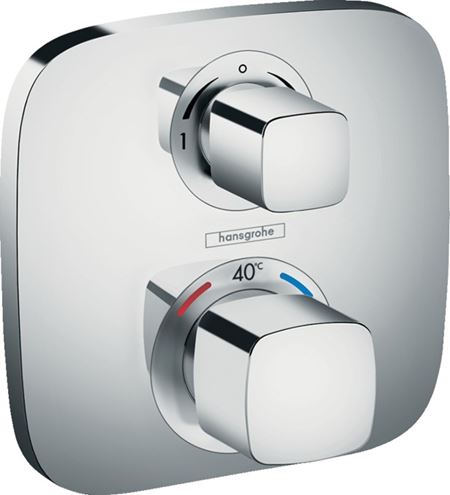 HANSGROHE ECOSTAT E podomítková termostatická baterie, pro 2 spotřebiče, chrom 15708000 Obrázek - Hlavní obrázek