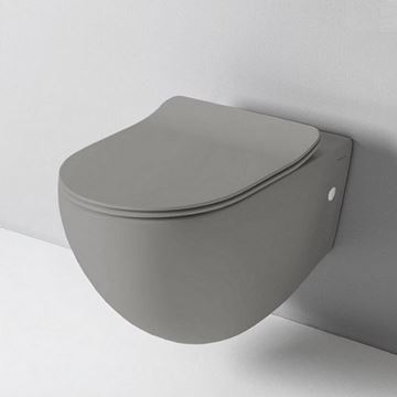 ARTCERAM FILE 2.0 závěsné WC, Rimless splachování, grey olive FLV004 15,00 Obrázek - fotka