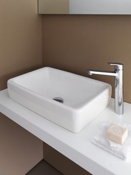 LAUFEN CITYPRO umyvadlová stojánková baterie, chrom HF500914100000 Obrázek - fotka