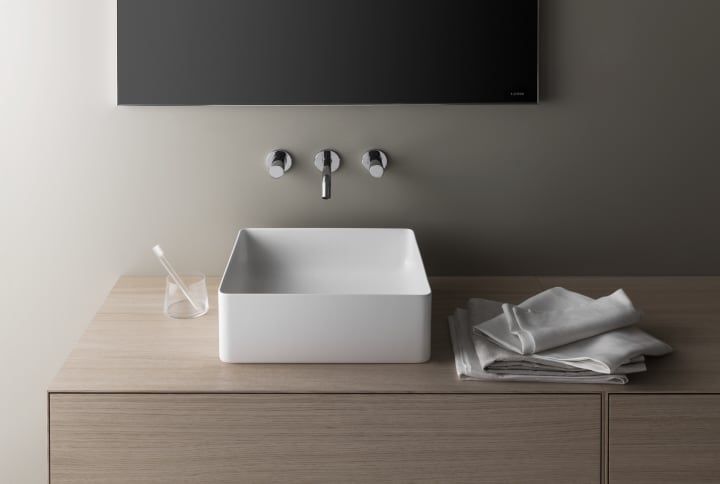 KARTELL BY LAUFEN umyvadlová podomítková baterie, chrom H3123360041201 Obrázek - fotka