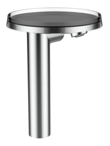 KARTELL BY LAUFEN umyvadlová stojánková baterie, s odkládací plochou, chrom, transparent H3113380041101 Obrázek - fotka