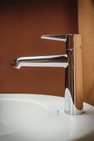 LAUFEN PURE umyvadlová stojánková baterie, chrom HF901702100000 Obrázek - fotka