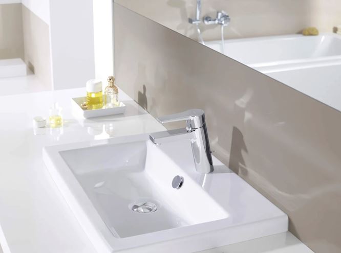 HANSA TWIST XL umyvadlová stojánková baterie, s odtokovou soupravou, chrom 09012283 Obrázek - fotka
