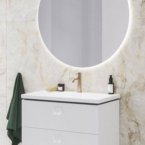 RAVAK ESPIRIT ES 012.60RGB umyvadlová stojánková baterie, růžové kartáčované zlato X070347 Obrázek - fotka