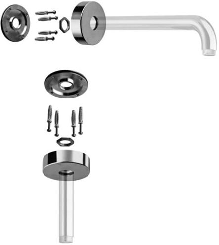 CRISTINA podpůrný fixační set 75x22mm, chrome CRIPD42951 Obrázek - Hlavní obrázek