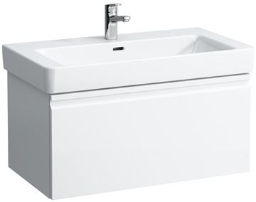 LAUFEN PRO S skříňka pod umyvadlo 80,9x45x39,7 cm, 1 zásuvka, lesklá bílá