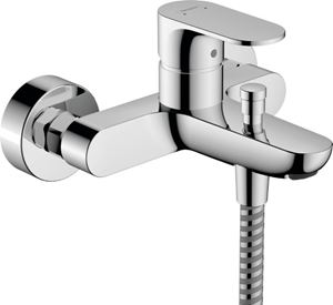 HANSGROHE REBRIS S vanová nástěnná baterie, s přepínačem, chrom