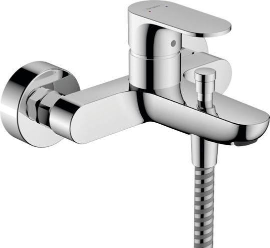 HANSGROHE REBRIS S vanová nástěnná baterie, s přepínačem, chrom 72440000 Obrázek - Hlavní obrázek
