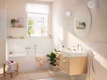 HANSGROHE REBRIS S vanová nástěnná baterie, s přepínačem, chrom 72440000 Obrázek - fotka