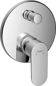 HANSGROHE REBRIS S vanová podomítková baterie, s přepínačem, chrom