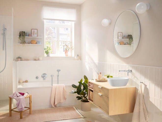 HANSGROHE REBRIS S vanová podomítková baterie, s přepínačem, chrom 72466000 Obrázek - fotka