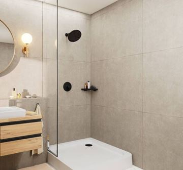 HANSGROHE CROMETTA S 240 1JET horní sprcha pr. 240 mm, matná černá 26723670 Obrázek - fotka