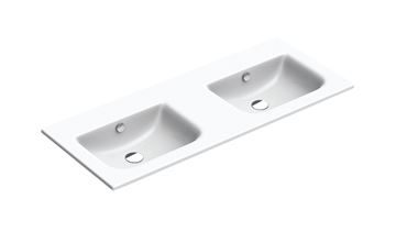 CONCEPT S dvojumyvadlo 125 cm, s přepadem, Cataglaze